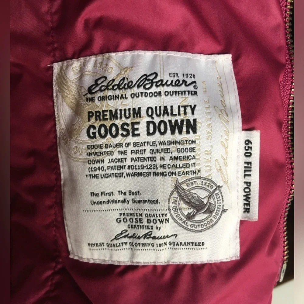 Eddie Bauer Goose Down Vest - Picture 3 of 10